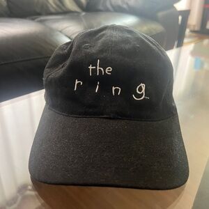 Vintage “The Ring” cap, adjustable strap